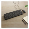 Wired Desktop 600 Keyboard And Optical Mouse Combo, Usb, Black