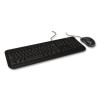 Wired Desktop 600 Keyboard And Optical Mouse Combo, Usb, Black