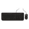 Wired Desktop 600 Keyboard And Optical Mouse Combo, Usb, Black
