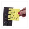 Mini Note Holder, Plastic, Black