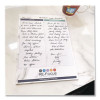 Premium Legal To-Do/Appointment List Pads, List Format, (30) Light Blue/Dark Blue/White Marble 8.5 x 11 Sheets, 2/Pack