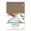 100% Recycled Steno Pads, Gregg Rule, (80) White 6 x 9 Sheets, 12/Pack