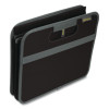 Classic Foldable Storage Box, Large, 2 Sections, 12.6 x 19.69 x 10.83, Lava Black