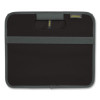 Classic Foldable Storage Box, Large, 2 Sections, 12.6 x 19.69 x 10.83, Lava Black