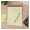 100% Recycled Notepads, Narrow Rule, (50) Canary Yellow 8.5 x 11 Sheets, Dozen