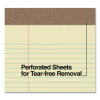 100% Recycled Notepads, Narrow Rule, (50) Canary Yellow 8.5 x 11 Sheets, Dozen