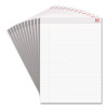 Notepads, Wide/Legal Rule, (50) White 8.5 x 11 Sheets, Dozen