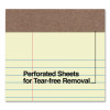 100% Recycled Notepads, Narrow Rule, (50) Canary Yellow 5 x 8 Sheets, Dozen