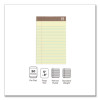 100% Recycled Notepads, Narrow Rule, (50) Canary Yellow 5 x 8 Sheets, Dozen