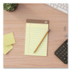 100% Recycled Notepads, Narrow Rule, (50) Canary Yellow 5 x 8 Sheets, Dozen