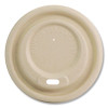 Fiber Lids For Cups, Fits 10 To 20 Oz Hot Cups, Natural, 1,000/Carton