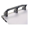 Deluxe 3-Hole Punch, 9/32" Holes, Silver/Navy