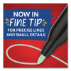 Creative Markers, Earth Tones, Fine Bullet Tip, Assorted, 12/Pack