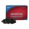 Advantage Classic Black Rubber Bands, Size 64, 0.04" Gauge, 1 Lb Box, 320/Box