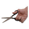 Straight Contract Scissors, 8" Long, 3" Cut Length, Straight Black Handle, 144/Carton