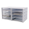 Literature Organizer, 8 Sections, 21 x 12.25, White