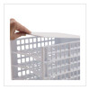 Literature Organizer, 8 Sections, 21 x 12.25, White