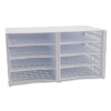 Literature Organizer, 8 Sections, 21 x 12.25, White