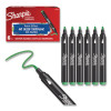 Creative Markers, Bullet Tip, Emerald Green, 6/Pack
