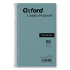 One-Subject Notebook, Medium/College Rule, Blue Cover, (80) 7.75 x 5 Sheets