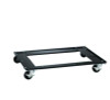 File Cabinet Dolly, 1,000 Lb Capacity, 42 x 24 x 4, Black