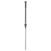 Taski Jm Ultra+ T-Handle, Steel, 39.3" To 66.9", Gray