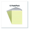 Notepads, Narrow Rule, (50) Canary 8.5 x 11 Sheets, 12/Pack
