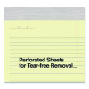 Notepads, Narrow Rule, (50) Canary 8.5 x 11 Sheets, 12/Pack