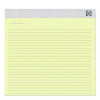 Notepads, Narrow Rule, (50) Canary 8.5 x 11 Sheets, 12/Pack