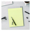 Notepads, Narrow Rule, (50) Canary 8.5 x 11 Sheets, 12/Pack