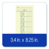 Time Cards For Acroprint, Amano And Lathem Time Clocks, Two Sides, 3.4 x 8.25, 200/Pack