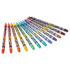 Twistables Colored Pencils, 2 Mm, 2B, Assorted Lead And Barrel Colors, Dozen