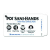Pdi Sani-Hands Instant Hand Sanitizing Wipes, 7.5 x 6, Unscented, White, 220/Canister, 6 Canisters/Carton