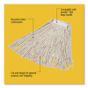 Value Pro Mop Head, Cotton, Large, White