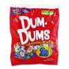Dum-Dum-Pops, Assorted Flavors, Individually Wrapped, 2 Lb Bag, 200 Pieces/Bag, 6 Bags/Carton