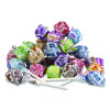 Dum-Dum-Pops, Assorted Flavors, Individually Wrapped, 2 Lb Bag, 200 Pieces/Bag, 6 Bags/Carton