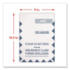Jumbo Cms-1500 Health Insurance Form Envelopes For 50 Forms, Square Flap, Self-Adhesive Closure, 9 x 12.5, White, 100/Pack
