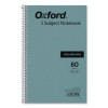 One-Subject Notebook, Medium/College Rule, Blue Cover, (80) 9.5 x 6 Sheets