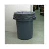 Linear Low Density Industrial Can Liners, 45 Gal, 1.3 Mil, 40" x 46", Gray, Flat Pack, 100/Carton