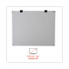 Premium Antiglare Blur Privacy Monitor Filter For 19" To 20" Flat Panel Monitor