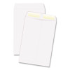 Catalog Envelope, 24 Lb Bond Weight Paper, #13 1/2, Square Flap, Gummed Closure, 10 x 13, White, 250/Box
