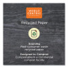 100% Pcw Recycled Paper Towels, 1-Ply, 9 x 9, Natural, 250/Pack, 16 Packs/Carton