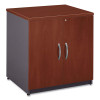 Series C Collection 30W Storage Cabinet, Graphite Gray/Hansen Cherry