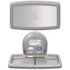 Horizontal Baby Changing Station, 35.94 x 20.75, Gray
