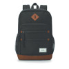 Re:Fresh Machine Washable Backpack, Fits Devices Up To 15.6", 11.4 x 5.25 x 17.5, Dark Gray