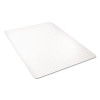 Clear All Day Use Chair Mat For Hard Floors, Rectangular, Straight Edges, 45" x 53", Clear