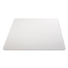 Clear All Day Use Chair Mat For Hard Floors, Rectangular, Straight Edges, 45" x 53", Clear