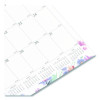 12-Month Colorful Wall Calendar, Passion Floral Artwork, 12 x 17, White/Multicolor Sheets, 12-Month (Jan To Dec): 2026
