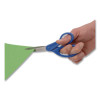 Preferred Line Stainless Steel Scissors, 7" Long, 2.5" Cut Length, Straight Blue Handle