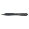 Bu3 Ballpoint Pen, Retractable, Medium 1 Mm, Black Ink, Smoke/Black Barrel, 18/Pack